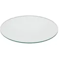 Relaxdays Glasplatte 8mm ESG Transparent
