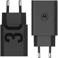 Original Motorola Edge, Moto G MC-302 30W USB-C Netzteil TurboPower Schnellladegerät - Schwarz