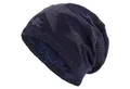 compagno Strickmütze (1-St) Sternen Wintermütze warm gefütterte Beanie Mütze Stern