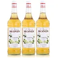 Monin Sirup Holunderblüte, 1,0L, 3er Pack