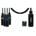 CORDIAL - Adapter DMX - RJ45 4 XLR Male 3 Punkte 70 cm