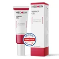 Medolin® Herpesgel - Herpes Creme gegen Lippenherpes - Wissenschaftlich bestätigte Wirkung - Dermatologisch getestete Herpes Salbe für gesunde Lippen - Lippenherpes Creme, 8 ml