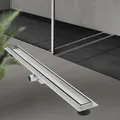 Duschrinne Bodenablauf Abflussrinne Duschablauf befliesbar 2in1 Edelstahl 90 cm
