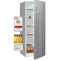 Exquisit Vollraumkühlschrank KS320-V-H-040E inoxlook | 242 l Nutzinhalt | Edelstahloptik - Silber