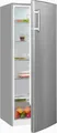 Exquisit Vollraumkühlschrank KS320-V-H-040E | 242L | 5 Glasablagen | LED | Türanschlag wechselbar | E | Inoxlook, E (Spektrum A bis G)