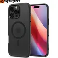 Handyhülle für iPhone 16 Pro Max Spigen Case Cover Tasche Durchscheinend-Schwarz