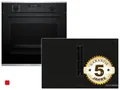 Bosch HBD676FH86 Set Backofen HBG278BB3 + Induktions-Kochfeldabzug PVS811B16E