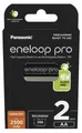 1x2 Panasonic Eneloop Pro Mignon 2500mAh AA Ni-MH    BK-3HCDE/2BE