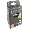 Panasonic eneloop pro, vorgeladen, Retail Blister 2-Pack BK-3HCDE/2BE Akku NiMH,