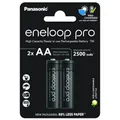 2x Panasonic Eneloop Pro AA Akkubatterien 2500mAh 1,2V 2er Set