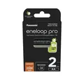 Panasonic ENELOOP PRO AA Akkus 2500 mAh Schwarz — 2 Stück
