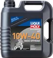LIQUI MOLY Motorbike 4T Basic Offroad für 10W-40 4 Liter Motoröl Motorenöl Teilsynthetisch Öl