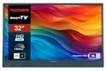Telefunken 32 Zoll Fernseher tragbar mit integriertem Akku (HD Smart TV, Triple-Tuner, 6 Monate HD+ inkl.) PL32BI blau
