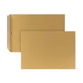 POSTHORN Versandtaschen C4 ohne Fenster (250 Stück) | Versandtaschen A4 ohne Fenster haftklebend | Umschläge A4 mit Innendruck | Umschlag für Warensendung | 110g/m², 324x229mm | Braun