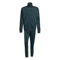 adidas Herren SPORTSWEAR BASIC 3 STRIPES TRICOT TRACKSUIT, Aurora Ivy, XS