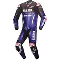 Alpinestars GP-R7 Yamaha, Lederkombi 1tlg. - Blau/Schwarz/Weiß/Neon-Rot - 52