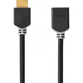 N CVBW34090AT30 - HDMI Stecker > HDMI Buchse, 4K@60Hz, Anthra, 3.00m