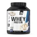 All Stars WHEY PROTEIN 2000g I Eiweiß-Pulver mit Whey-Konzentrat & Isolat I leckeres Low-Fat Powder I hochwertiges Protein-Pulver I cremiger Protein-Shake mit Nut Crunch Cookie Flavour