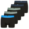 Schiesser Boxershorts 95/5 Multipacks (5er Pack) ohne Eingriff, angenehm weich blau|bunt|grün 4