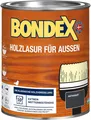 Bondex Holzlasur für Aussen anthrazit 0,75L BEULE