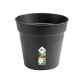 elho Green Basics Anzuchttopf 35 - Growpot für Züchten und Ernten - Ø 35.0 x H 32.2 cm - Schwarz/Living Schwarz