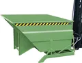 BAUER Kippbehälter - 5.000 l - 2.500 kg - Muldenkippbehälter - Selbstkipper - resedagrün