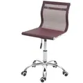 MCW Bürostuhl, Bordeaux, Textil, 49x82x49 cm, Arbeitszimmer, Bürostühle, Drehstühle