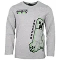 Minecraft Langarmshirt Langarmshirt Minecraft Gamer Creeper Kinder Jungen Langarmshirt 116