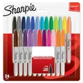 Sharpie Permanent Marker | Marker Stifte mit feiner Spitze | gemischte Farben | 24 Stück Market Set