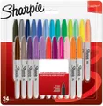 Sharpie Permanent Marker Stifte mit feiner Spitze 24 ver. Farben Permanentmarker