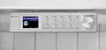 soundmaster IR1500SI Internet Unterbauradio Internet, DAB+, UKW Bluetooth, WLAN, Internetradio Freisprechfunktion Silber