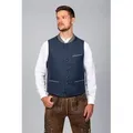 Edelnice Trachtenweste blau 48
