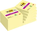 Post-it Super Sticky Notes, Vorteilspackung mit 12 Blöcken, 90 Blatt pro Block, 