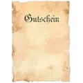 Rössler Drucker- und Kopierpapier RÖSSLER 1643289800 Designblatt Gutschein, A4, 170g/m2