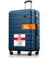 Travely Koffer Polycarbonat Koffer XL 77cm - Reisekoffer, Hartschalenkoffer, Trolley, 4 Rollen, Designed in Germany, austauschbare Griffe und Rollen
