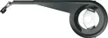 SKS -Kettenbildschirmkettenbogen 38T 158 mm schwarz