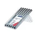 6 STAEDTLER pigment liner 308 Fineliner schwarz 0,05, 0,1, 0,2, 0,3, 0,5, 0,8 mm (308 SB6P)