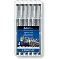 Staedtler 308 SB6P Fineliner Schwarz 6 Stück(e)