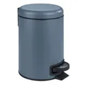Wenko-Wenselaar GmbH & Co. KG WENKO Kosmetikeimer Leman, 3 Liter, Treteimer für Küche, Büro und Gäste-WC, Farbe: slateblue 24635100
