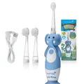 Brush-Baby WildOnes Elektrische Kinderzahnbürste, für Kinder von 0-10 Jahren, El