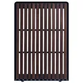 Lian Li DAN Cases A3-mATX Wood Edition Front Panel - Walnuss, schwarz