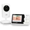 Alecto DVM-64 - Babyphone mit Kamera und 2.4"-Farbdisplay, Weiß - Weiß