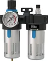 Güde Wartungseinheit Wasserabscheider Nebelöler Druckminderer 10 Bar 1/2"