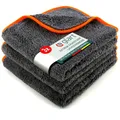 443TPO Mikrofasertücher 3er Set – 600 GSM – 40x40 cm – Flauschige Auto Polier...