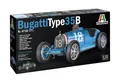 ITALERI, BUGATTI Typ 35B zum Zusammenbauen und Bemalen., 1/12, ITA4710
