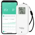 WLAN-Temperatur- und Luftfeuchtigkeitssensor mit Display, App