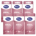 Ritex Ideal Kondome 6 x 10 Stück extra feucht mit extra viel Gleitmittel Set