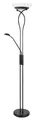 Rabalux 4554 Stehlampe Gamma Trend, E27-G9, schwarz-weiß, rund, Mediterran, ø320mm