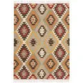 benuta Pure Kelim, Mehrfarbig, Textil, Orientalisch, Rechteckig, 120x170 cm, pflegeleicht, Teppiche & Böden, Teppiche, Naturteppiche