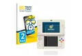 BROTECT Displayschutzfolie Schutzfolie für Nintendo New 3DS, 2 Stück, Displayschutz Schutz Folie Klar Transparent